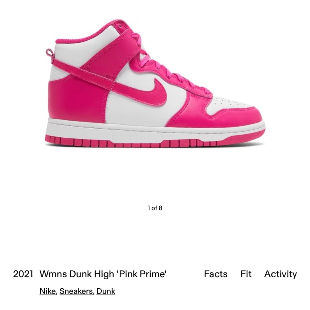 NIKE WOMENS ‘PINK PRIME’ DUNKS